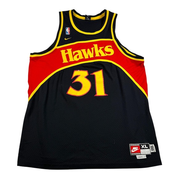 Vintage Atlanta Hawks Jersey Mens XL NBA Basketball Jason Terry Nike 90s